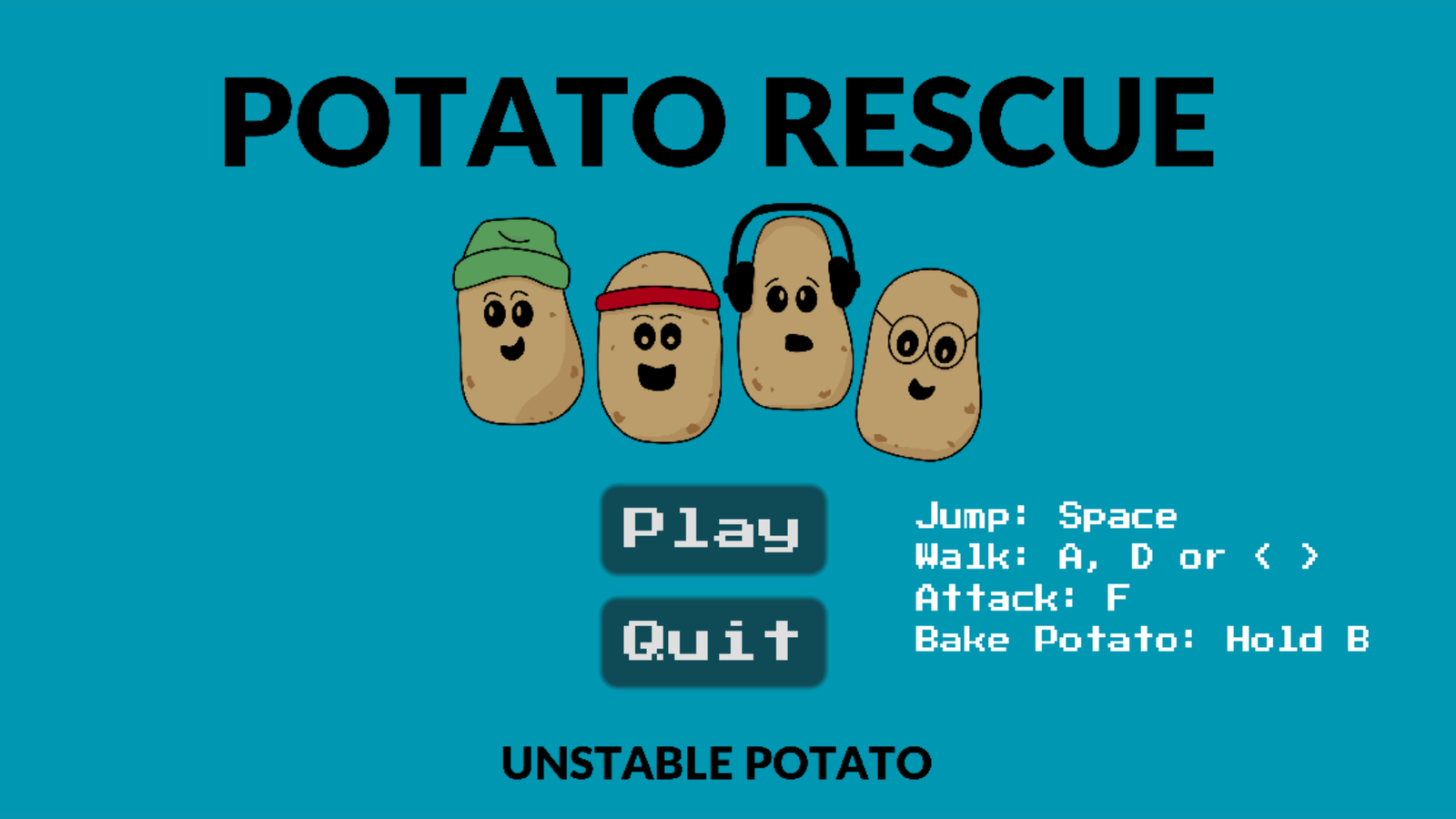 Unstable Potato Game